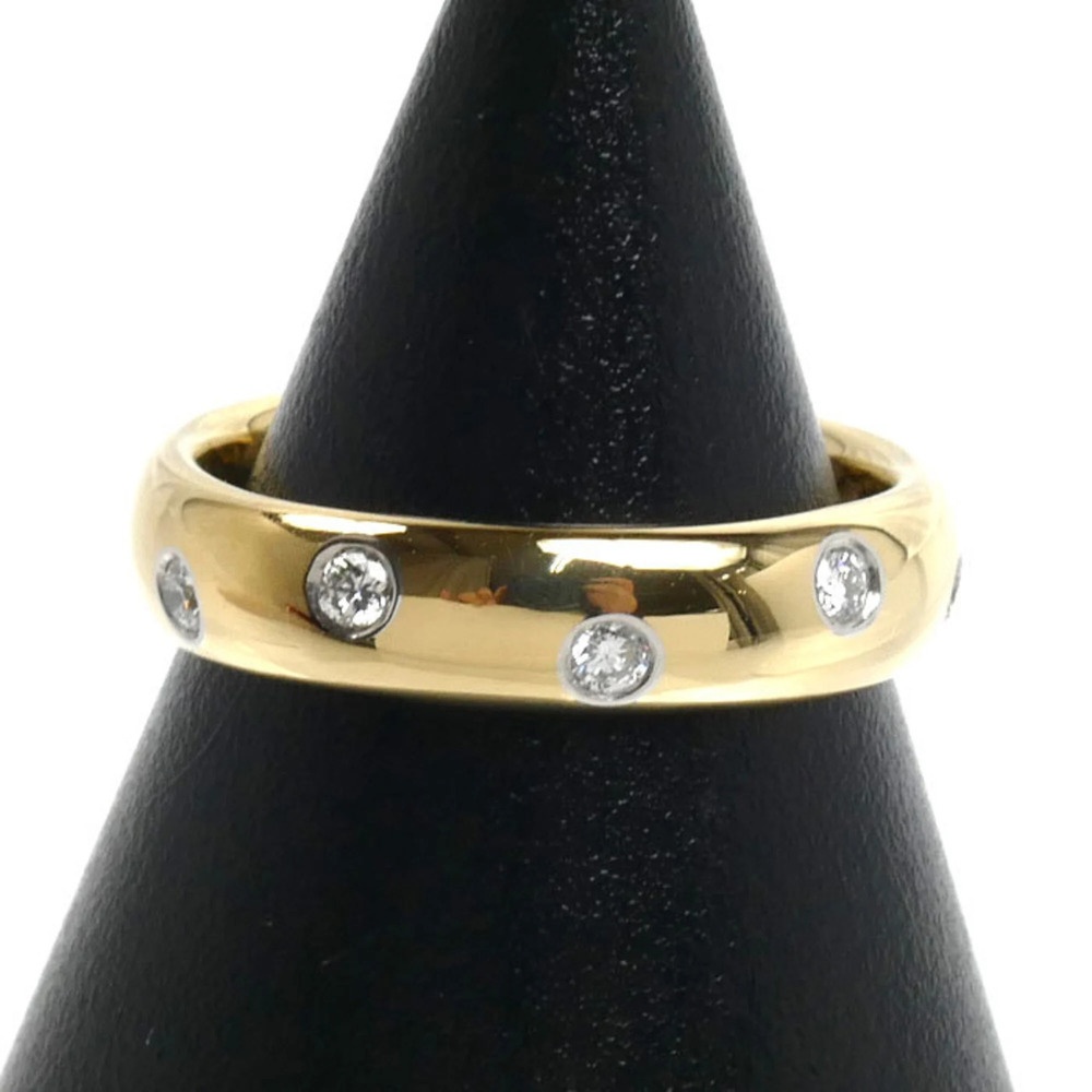 TIFFANY 18k Gold Diamond Ring